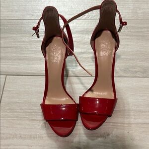 Red Patent Leather Heels